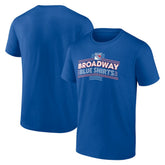 New York Rangers Fanatics Local Domain T-Shirt Blue