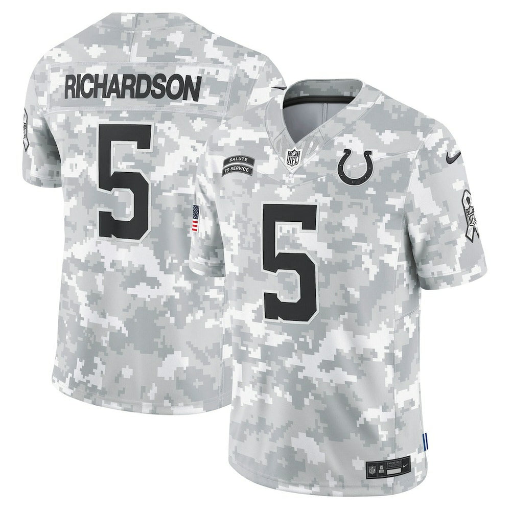 Anthony Richardson Indianapolis Colts 2024 Salute to Service Limited Jersey Arctic Camo - Nike