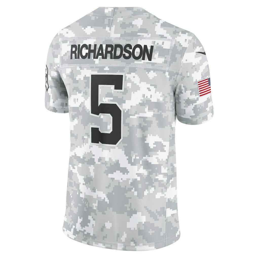 Anthony Richardson Indianapolis Colts 2024 Salute to Service Limited Jersey - Arctic Camo | NFL Jerseys