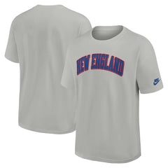 New England Patriots Rewind Statement Max90 T-Shirt Gray - Nike