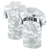 New York Jets 2024 Salute To Service Performance T-Shirt Arctic Camo - Nike