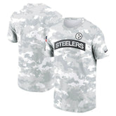 Pittsburgh Steelers 2024 Salute To Service Performance T-Shirt Arctic Camo - Nike