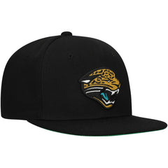 Jacksonville Jaguars Youth Gridiron Classics Ground Snapback Hat Black - Mitchell & Ness
