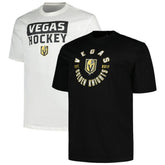 Vegas Golden Knights Fanatics Big & Tall 2-Pack T-Shirt Set