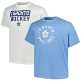 Toronto Maple Leafs - Fanatics Big & Tall 2-Pack T-Shirt Set