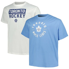 Toronto Maple Leafs - Fanatics Big & Tall 2-Pack T-Shirt Set