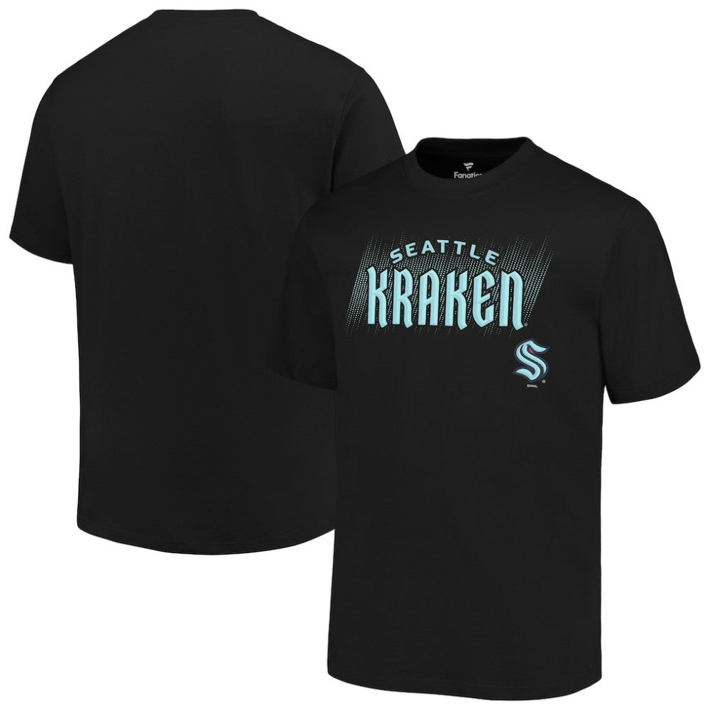 Seattle Kraken Fanatics Big & Tall Wordmark T-Shirt