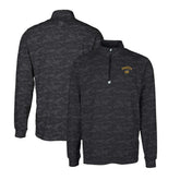 Seattle Mariners Cutter & Buck City Connect Big & Tall Traverse Camo Print Stretch Quarter-Zip Pullover Top for sale