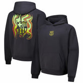Barcelona Dream Oversized Hoodie - Charcoal