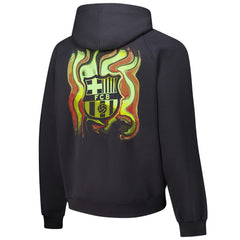 Barcelona Dream Oversized Hoodie - Charcoal