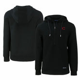 Cincinnati Reds Cutter & Buck City Connect Roam Eco Recycled Half-Zip Pullover Hoodie Online
