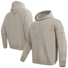 Maxx Crosby Las Vegas Raiders Pro Standard Player Name & Number Pullover Hoodie Tan - NFL