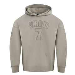 C.J. Stroud Houston Texans Pro Standard Player Name & Number Pullover Hoodie Tan - NFL