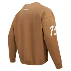 Patrick Mahomes Kansas City Chiefs Pro Standard Pullover Crewneck Sweatshirt Brown - NFL