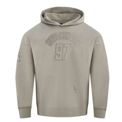 Aidan Hutchinson Detroit Lions Pro Standard Player Name & Number Pullover Hoodie Tan - NFL