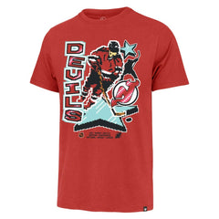 New Jersey Devils - '47 Lamp Lighter Franklin T-Shirt Red