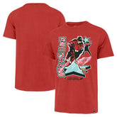 Detroit Red Wings - '47 Lamp Lighter Franklin T-Shirt Red