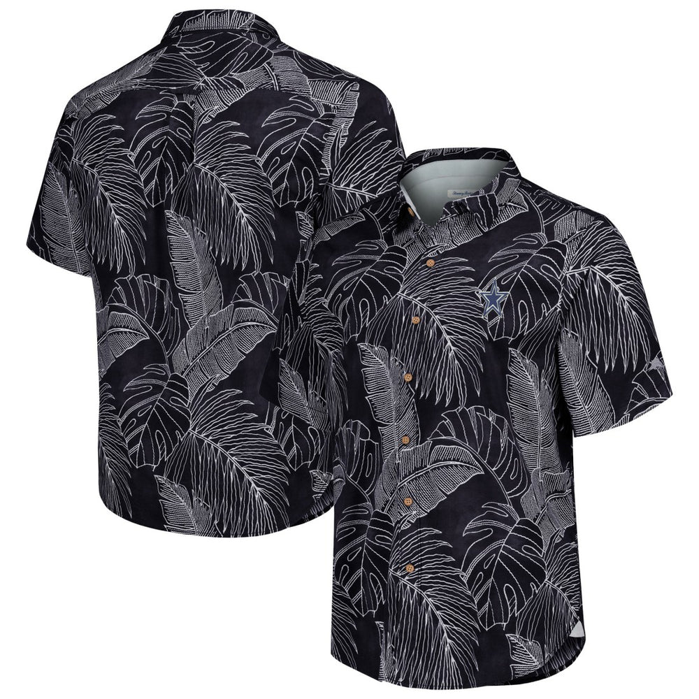 Dallas Cowboys Sport Vine Line Button-Down Shirt Navy - Tommy Bahama