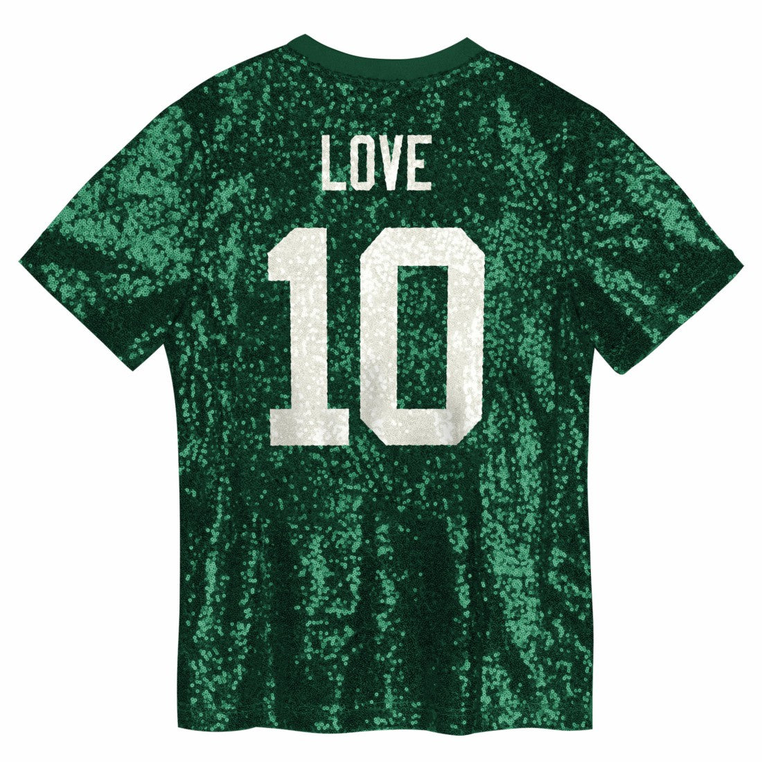 Jordan Love Green Bay Packers Girls Youth Sequin V-Neck Fashion Jersey - Green online | NFL Jerseys