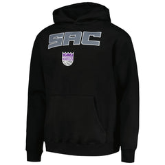 NBA - Sacramento Kings Stadium Essentials Unisex Terrace Pullover Hoodie - Black