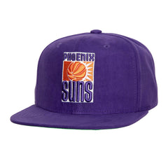 Mitchell & Ness - Phoenix Suns Sweet Suede Snapback Hat - Purple