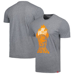 NBA - Phoenix Suns Sportiqe Unisex The Valley Tri-Blend Comfy T-Shirt - Gray