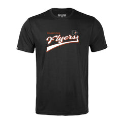 Philadelphia Flyers - Levelwear Richmond Retro Script T-Shirt Black