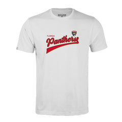 Florida Panthers - Levelwear Richmond Retro Script T-Shirt White