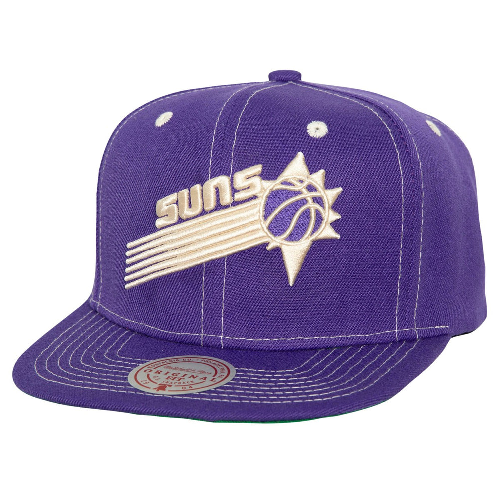 Mitchell & Ness - Phoenix Suns Energy Contrast Snapback Hat - Purple