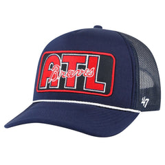 Atlanta Braves '47 Local Patch Foam Front Trucker Adjustable Hat Online