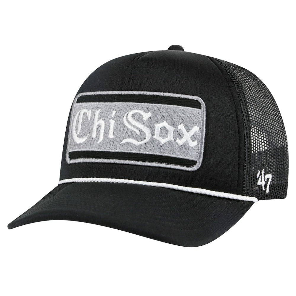 Chicago White Sox '47 Local Patch Foam Front Trucker Adjustable Hat for sale