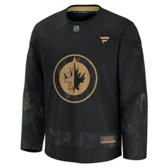 Winnipeg Jets - Fanatics 2024 Military Appreciation Practice Jersey Black
