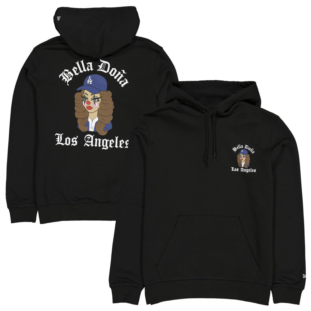 New Era Women's Bella Dona x Los Angeles Dodgers Pullover Hoodie On Sale