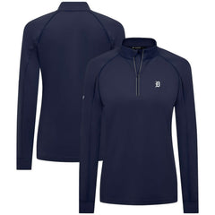 Detroit Tigers Levelwear Women's Kinetic Insignia Quarter-Zip Pullover discount