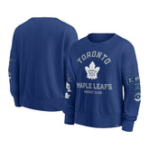 Toronto Maple Leafs - Fanatics Women's Go Team Pullover Sweatshirt Blue