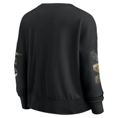 Vegas Golden Knights Fanatics Women's Go Team Pullover Sweatshirt Black