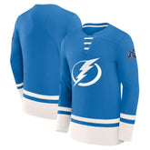 Tampa Bay Lightning - Fanatics High Point Long Sleeve T-Shirt Blue