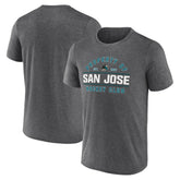 San Jose Sharks - Fanatics Property Of T-Shirt Heather Charcoal