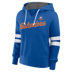 New York Islanders - Fanatics Women's Oversized Seize Pullover Hoodie Royal