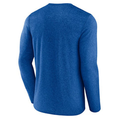 St. Louis Blues - Fanatics Transition Long Sleeve T-Shirt Heather Blue