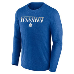 Toronto Maple Leafs - Fanatics Transition Long Sleeve T-Shirt Heather Blue