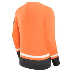 Philadelphia Flyers - Fanatics Vintage High Point Long Sleeve T-Shirt Orange