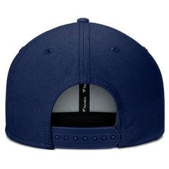 New York Rangers Fanatics Fundamental Gino Stack Snapback Hat Blue