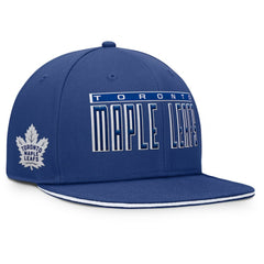 Toronto Maple Leafs - Fanatics Fundamental Gino Stack Snapback Hat Blue