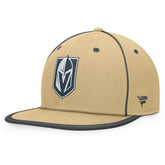 Vegas Golden Knights Fanatics Heritage Ice Time Fitted Hat Gold