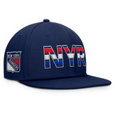 New York Rangers Fanatics Authentic Pro Alternate Jersey Snapback Hat Navy