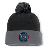Washington Capitals Fanatics Aspyn Cuffed Knit Hat with Pom Black