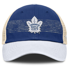 Toronto Maple Leafs - Fanatics Heritage Breakaway Trucker Adjustable Hat Blue/Cream