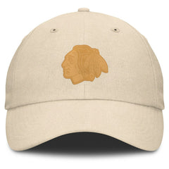 Chicago Blackhawks Fanatics Front Office Canvas Adjustable Hat Tan