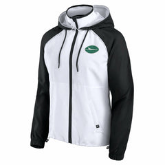 New York Jets Women's Full-Zip Anorak Hoodie Jacket White - Fanatics